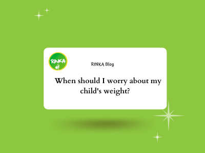 When should I worry about my child’s weight?